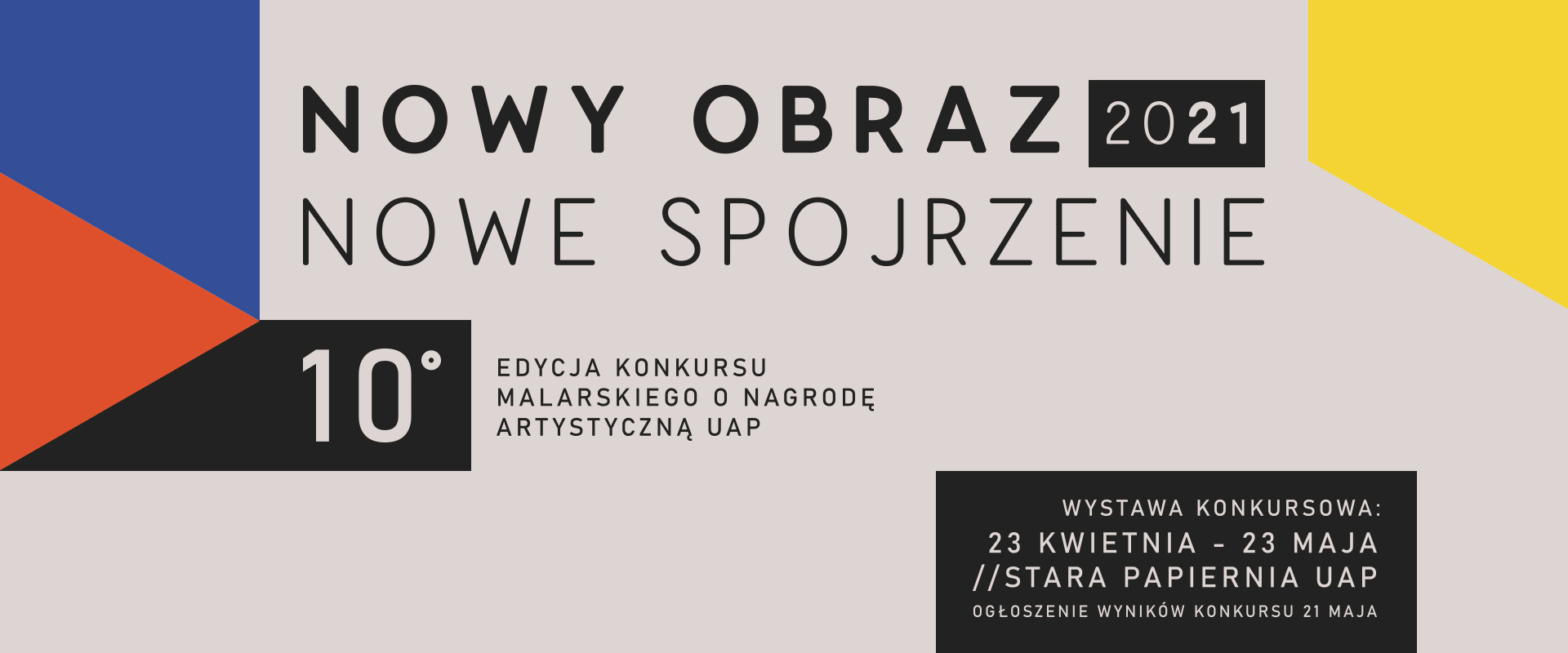 plakat nowy obraz